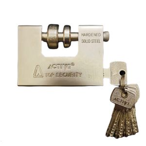 قفل کتابی اکتیو مدل فولادی کد 94